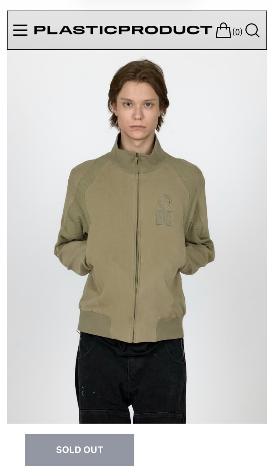 MPa CONTRAST ZIPPED JACKET (KHAKI) 상품이미지1