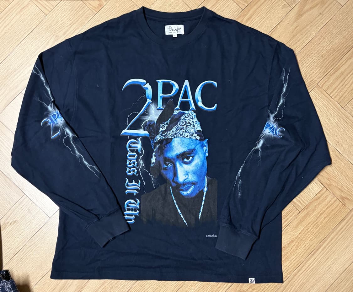 PHYPS® X 2PAC TOSS IT UP LS NAVY 상품이미지5