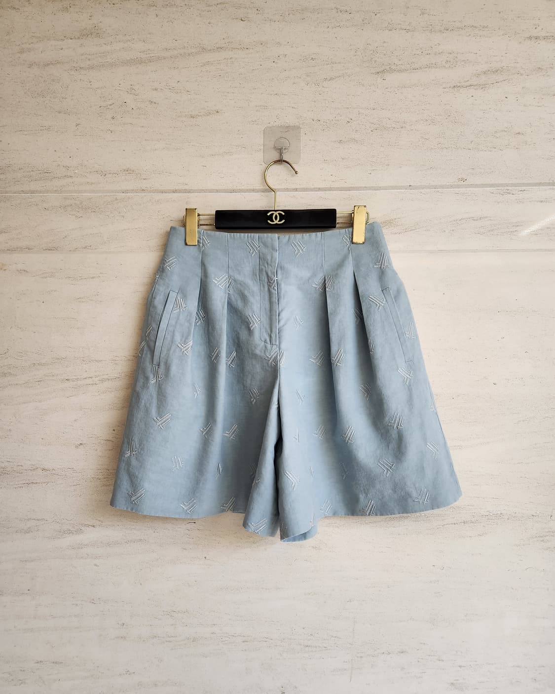 랑방 레터링 로고 자수 쇼츠 67사이즈 상품이미지6