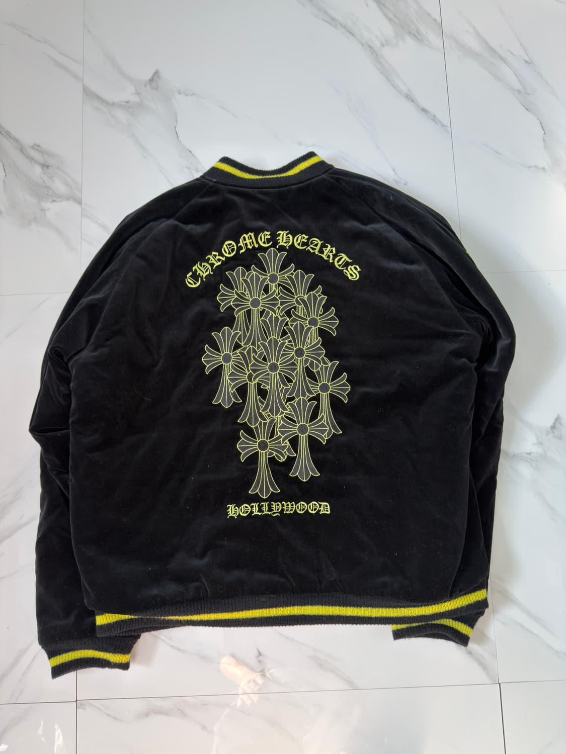 새상품 크롬하츠 매티보이 세메터리 수베니어 스카잔 리버서블 자켓 2XL 상품이미지2