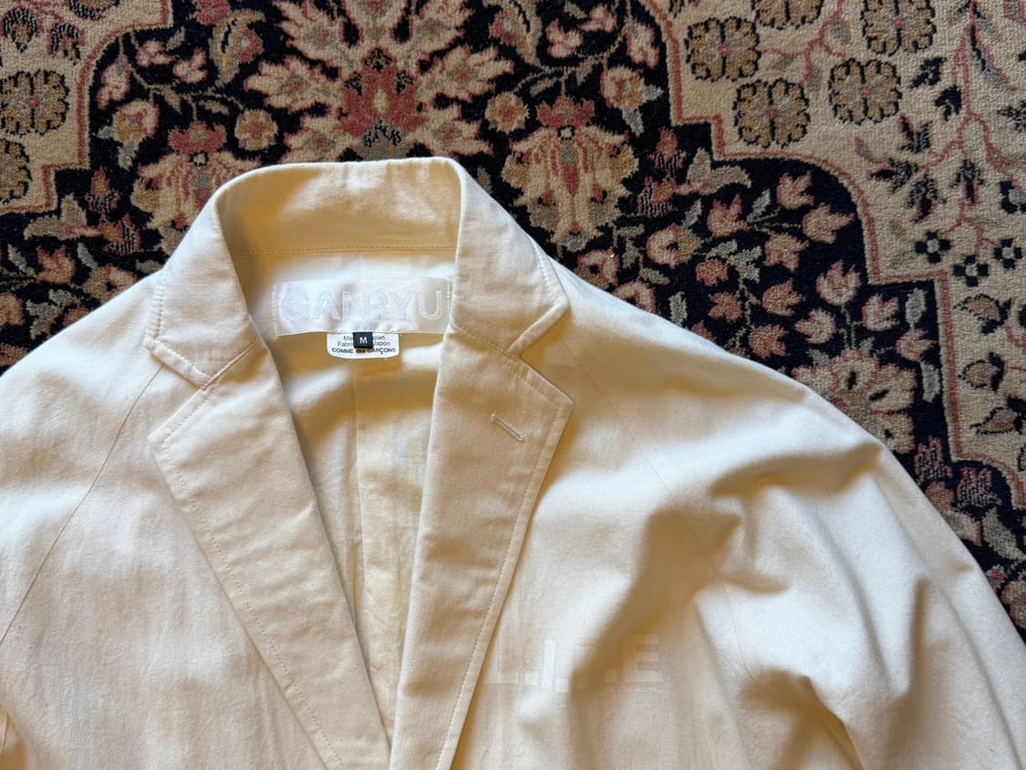 GANRYU 꼼데가르송 간류 자켓 슬림100 상품이미지2