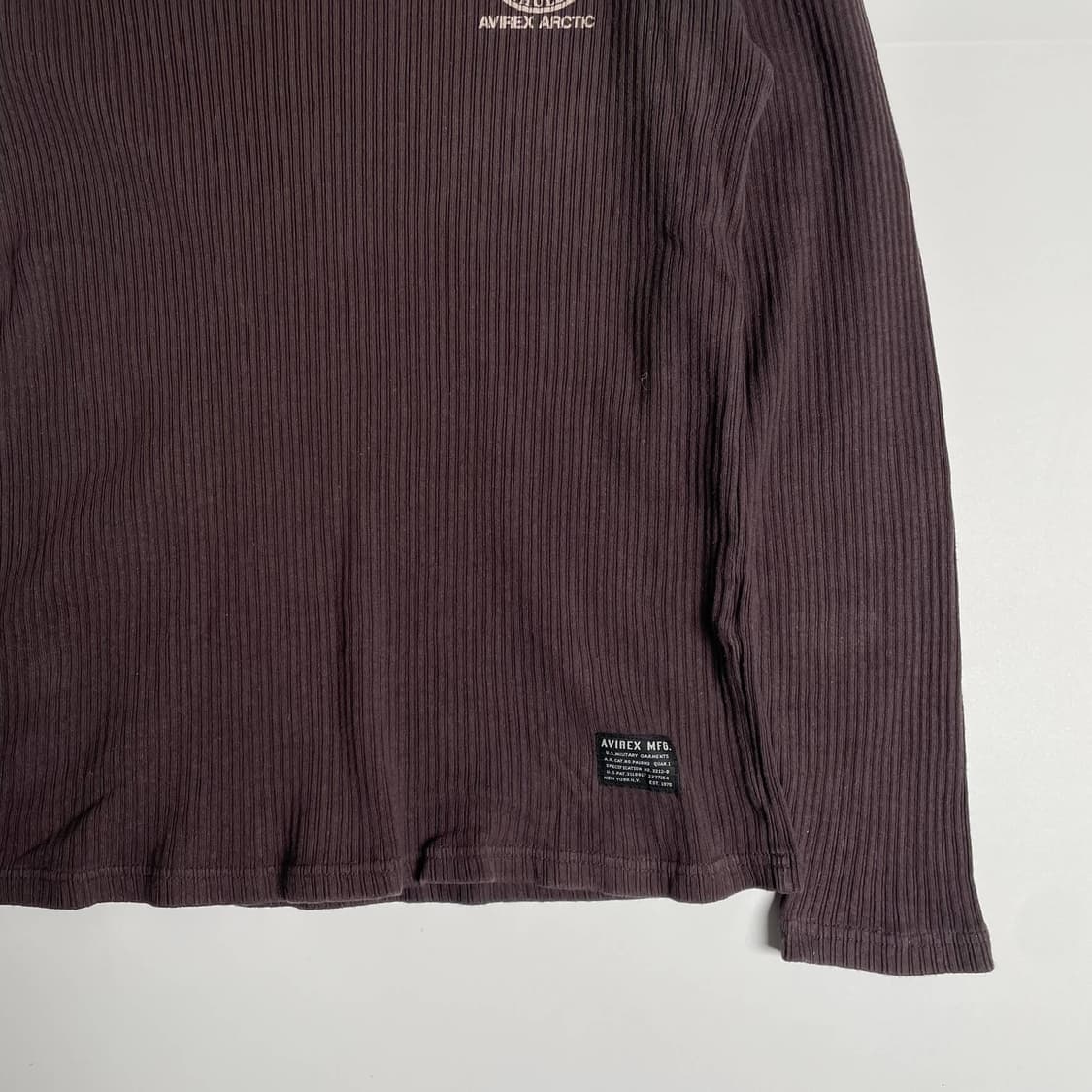 아비렉스 레터링 롱 슬리브 상품이미지3