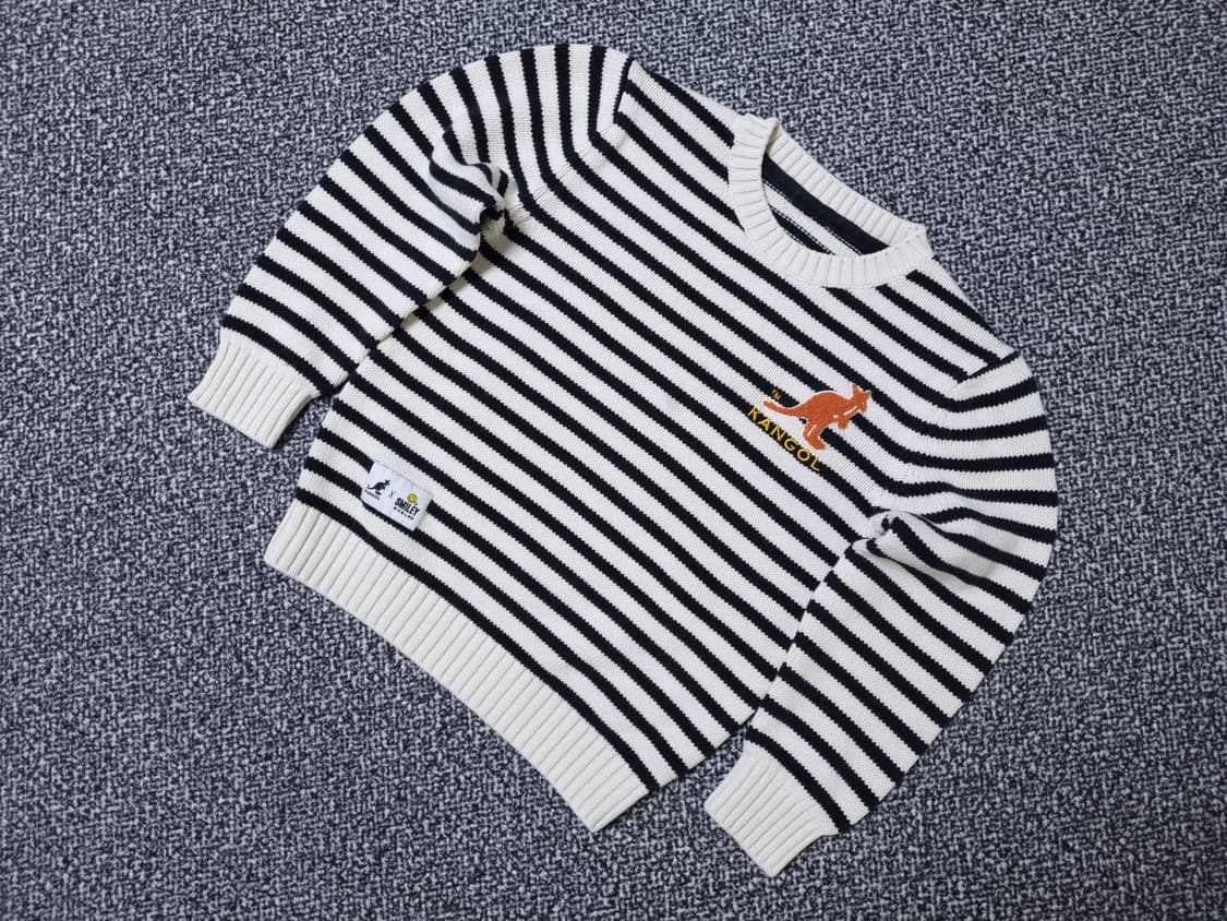 [무료배송][120]캉골 키즈 스트라이프 니트 상품이미지3