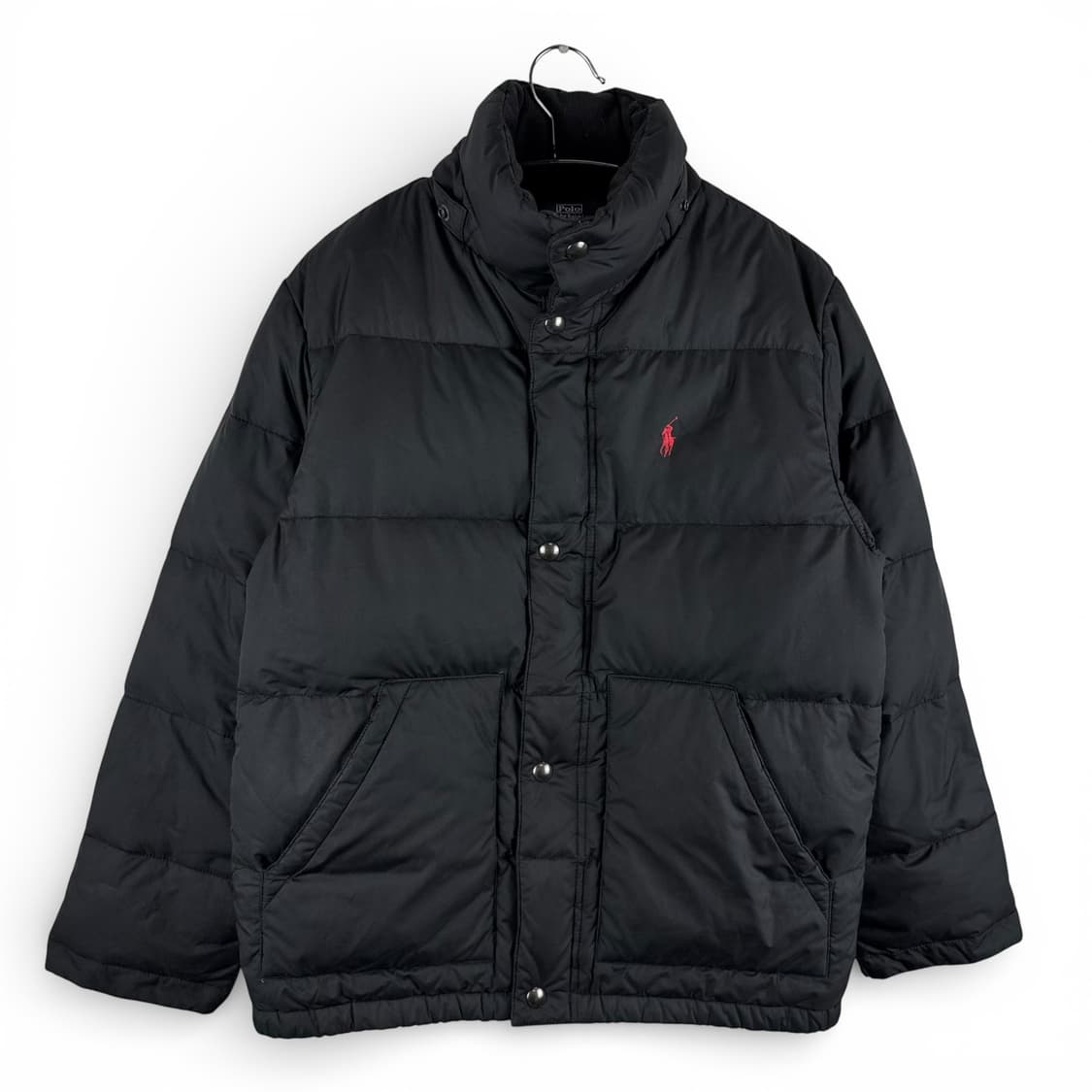 (M) 폴로랄프로렌 키즈/우먼스 푸퍼 패딩 블랙 상품이미지1