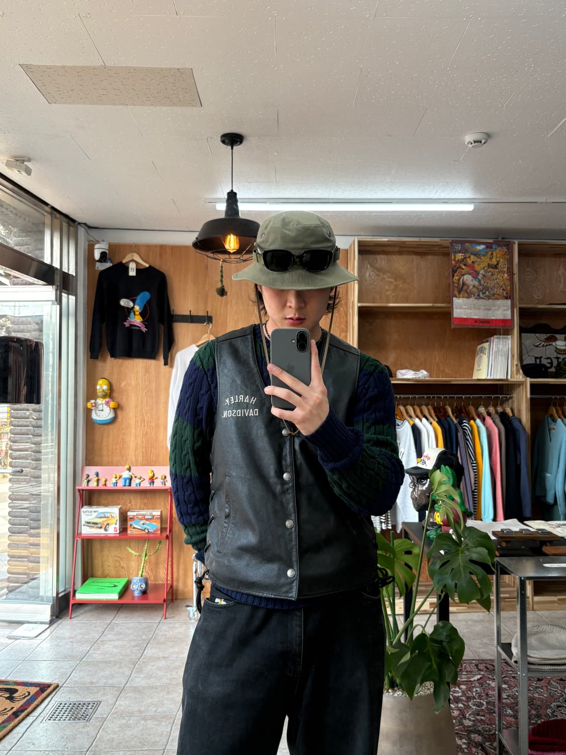 [M] Harley-Davidson leather vest 상품이미지8