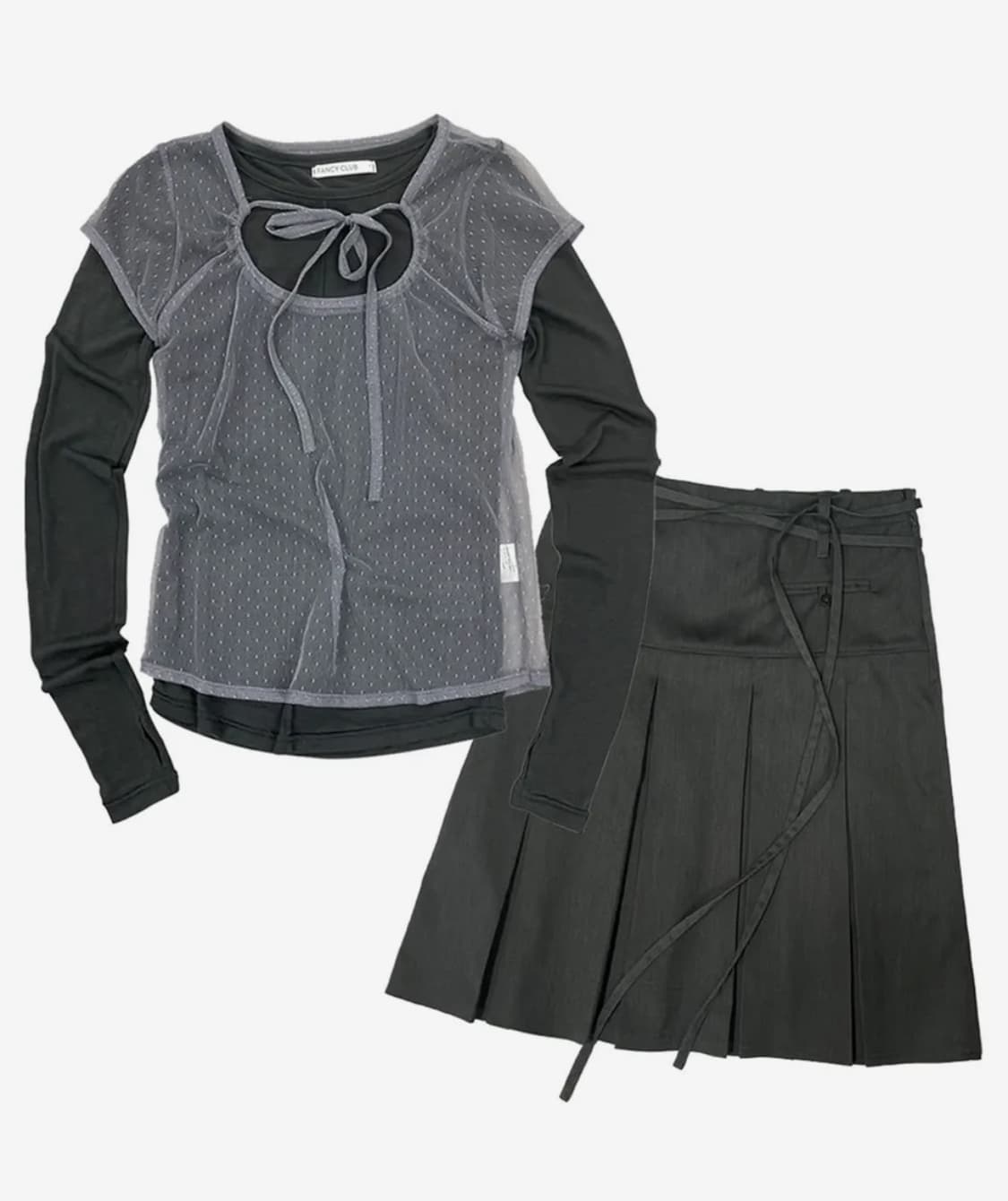 팬시클럽 3-way 도트 레이어드 세트 상품이미지1