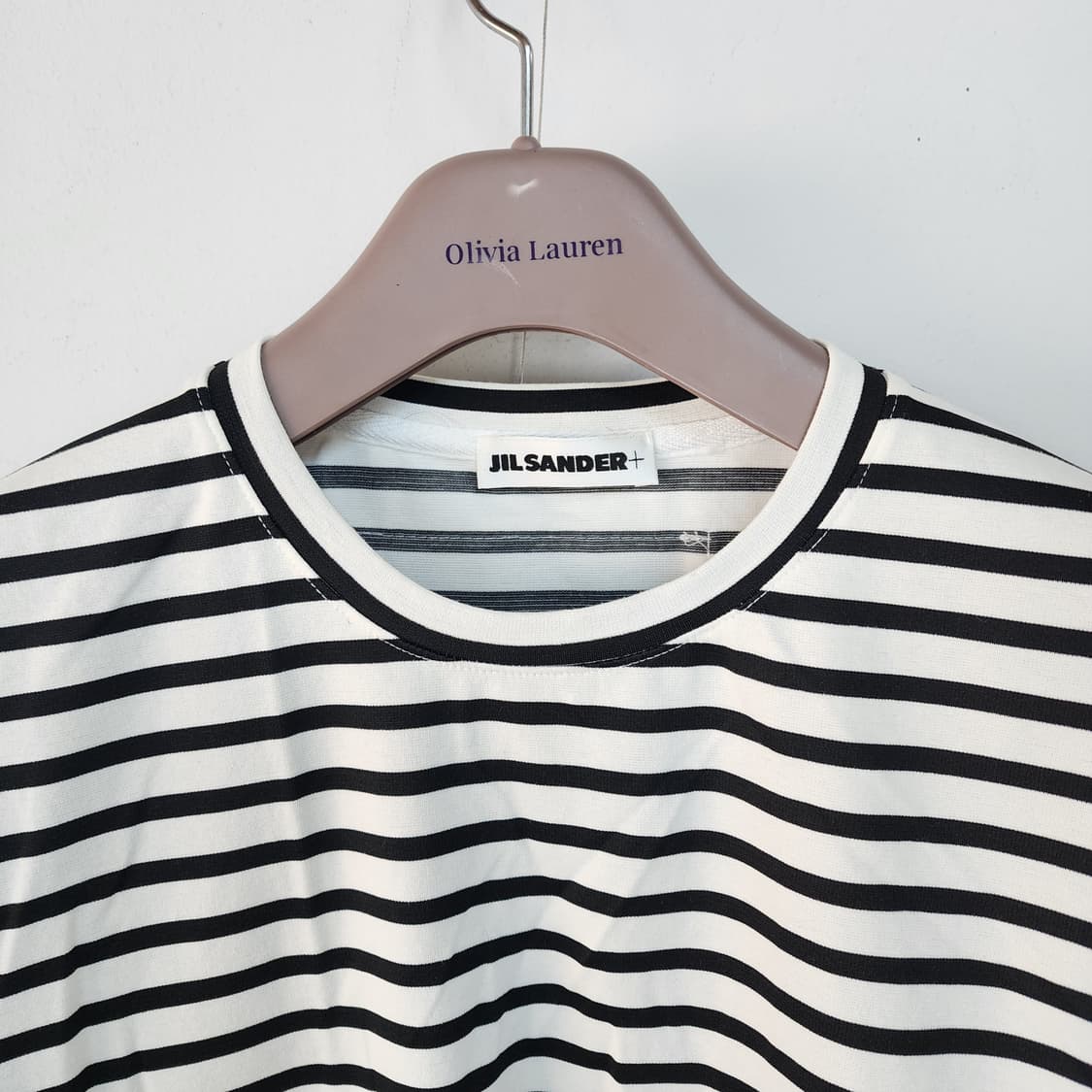 질샌더 스트라이프 롱 원피스 상품이미지2