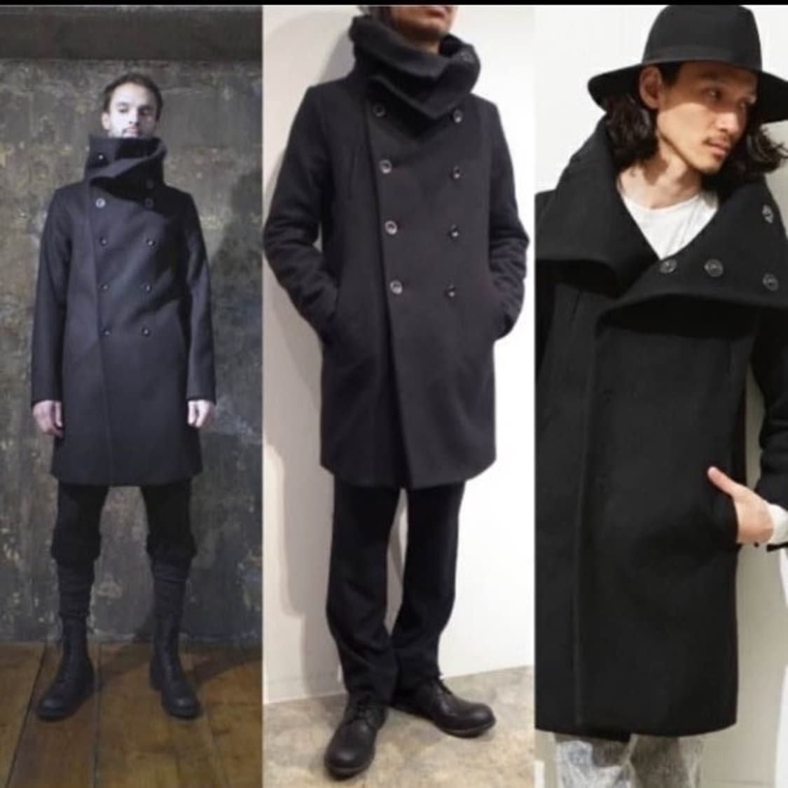 더 비리니 안느 멜튼 하이넥 코트 s 상품이미지2