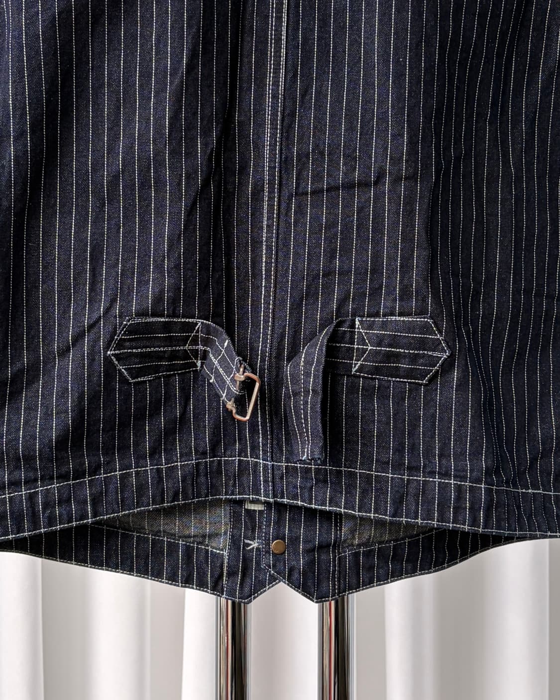 [XL]OKONKWO 오콘쿼 와바시 데님 워크 베스트 상품이미지4