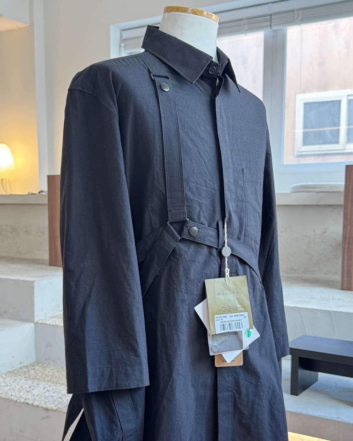 요지 야마모토 뿌르 옴므 본디지 셔츠 16aw 런웨이피스 상품이미지4