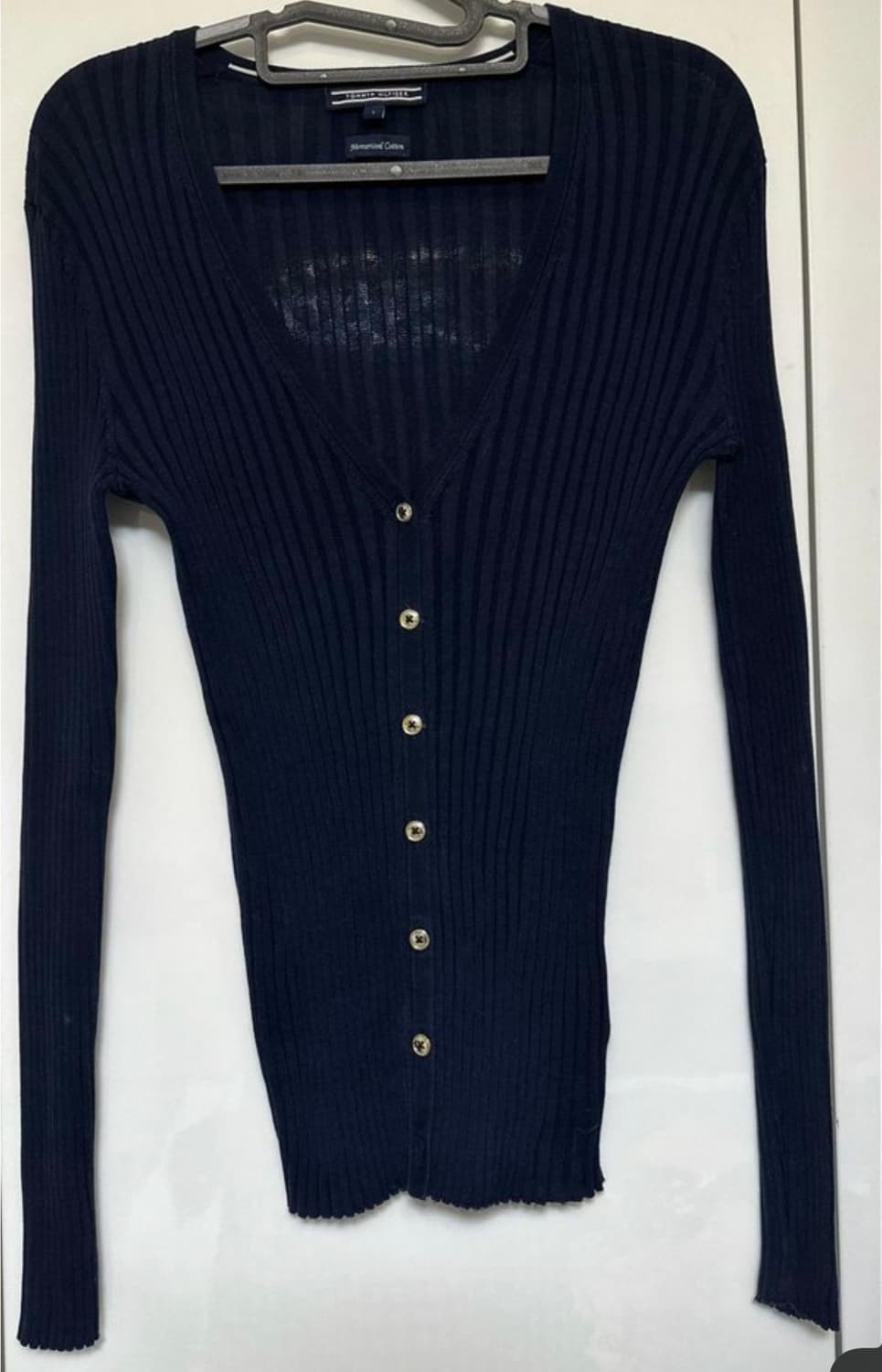 타미힐피거 네이비 가디건 골드버튼 상품이미지1