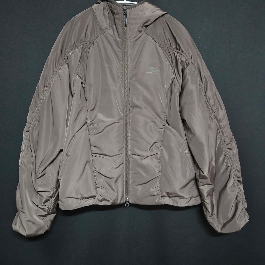 웰빙익스프레스 패딩 브라운(M사이즈) 상품이미지1