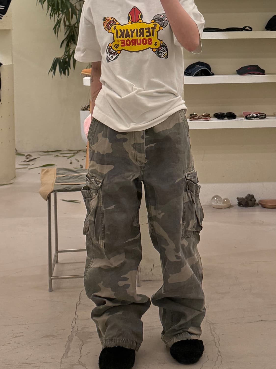 Hcol922 밀리터리 카모 카고 팬츠 U412 상품이미지1