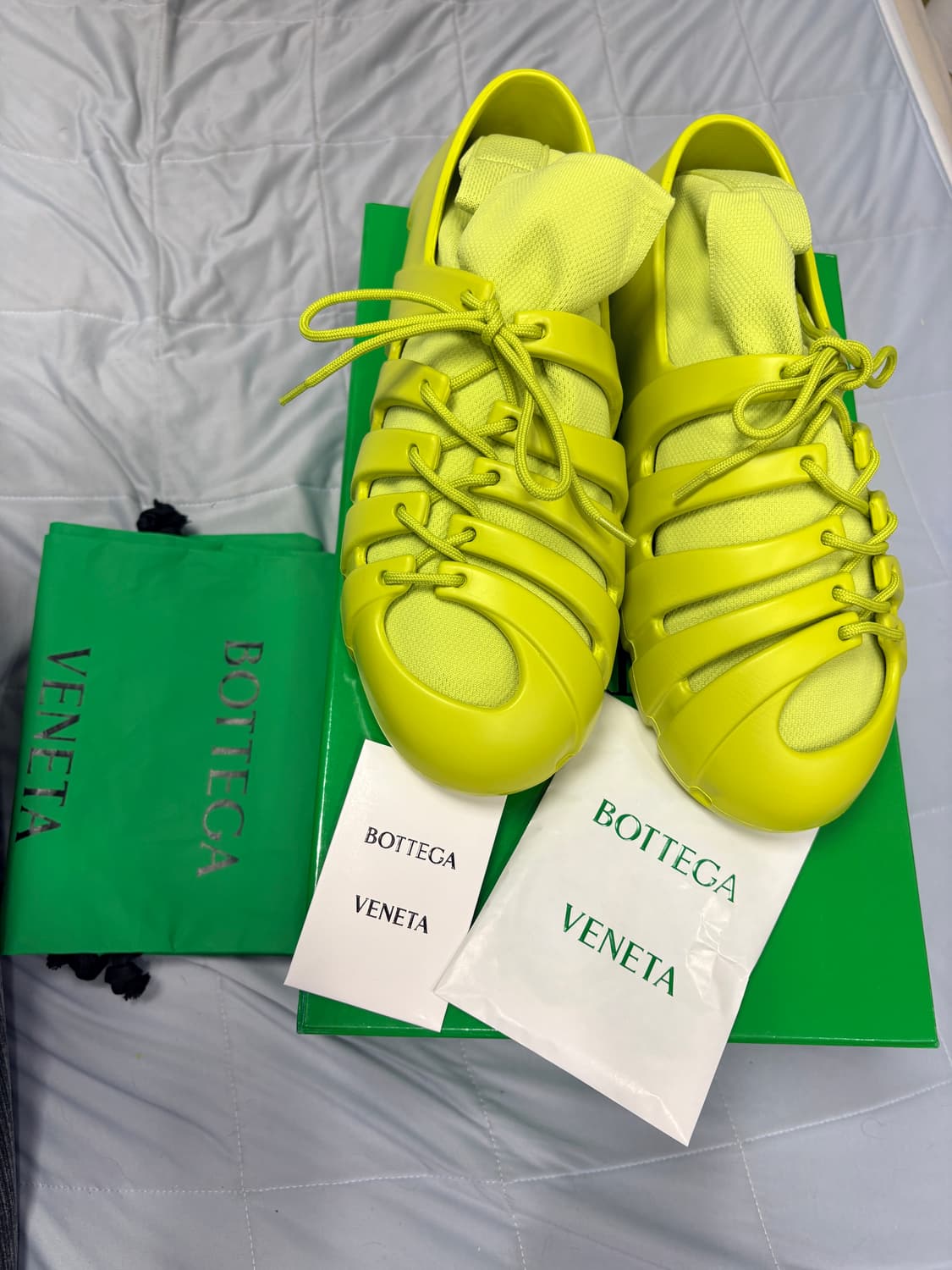 보테가베네타 트레일 러버 니트 스니커즈 상품이미지9