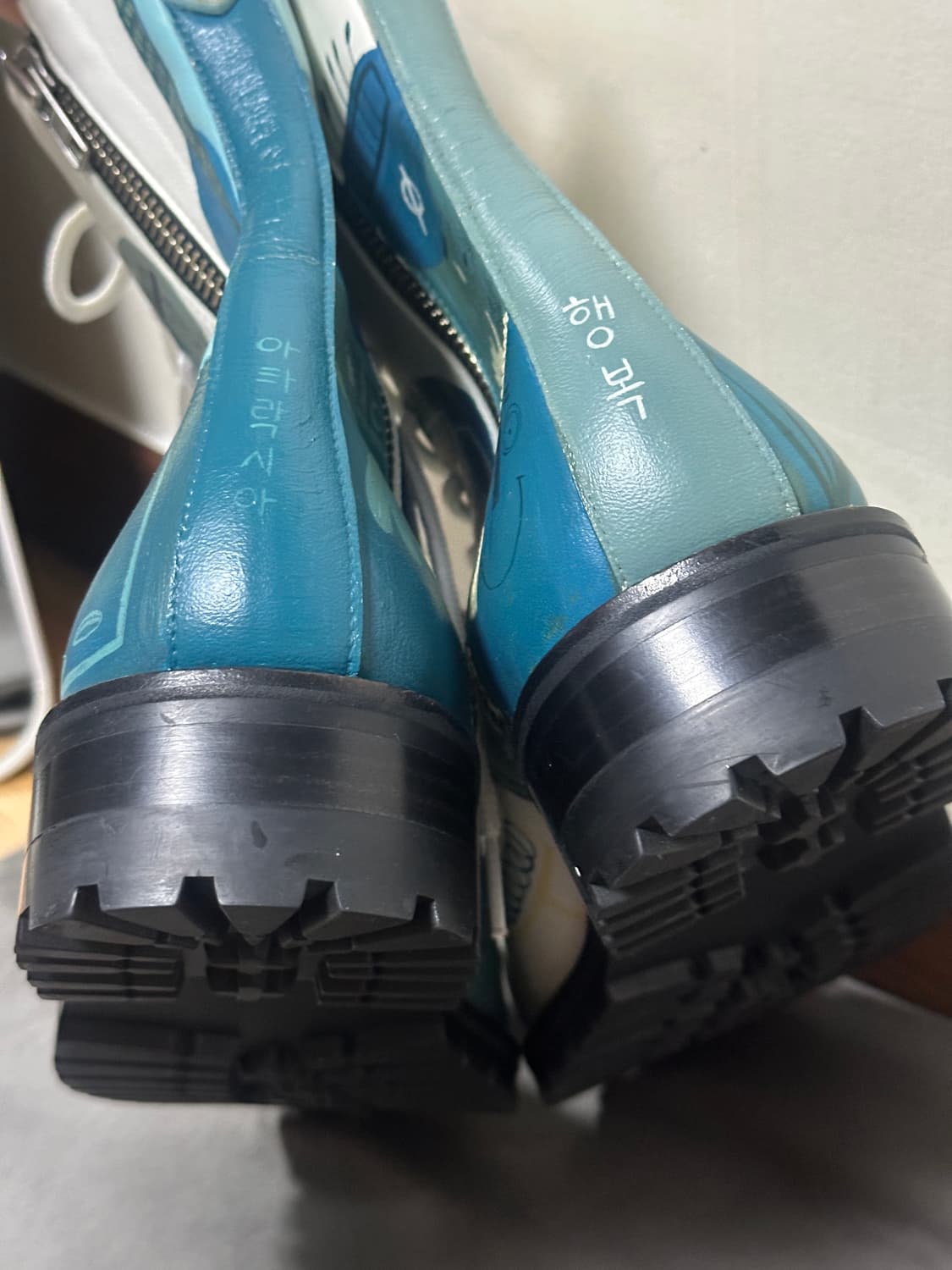 손신발 디자이너 콜라보 부츠 새상품 270 상품이미지4