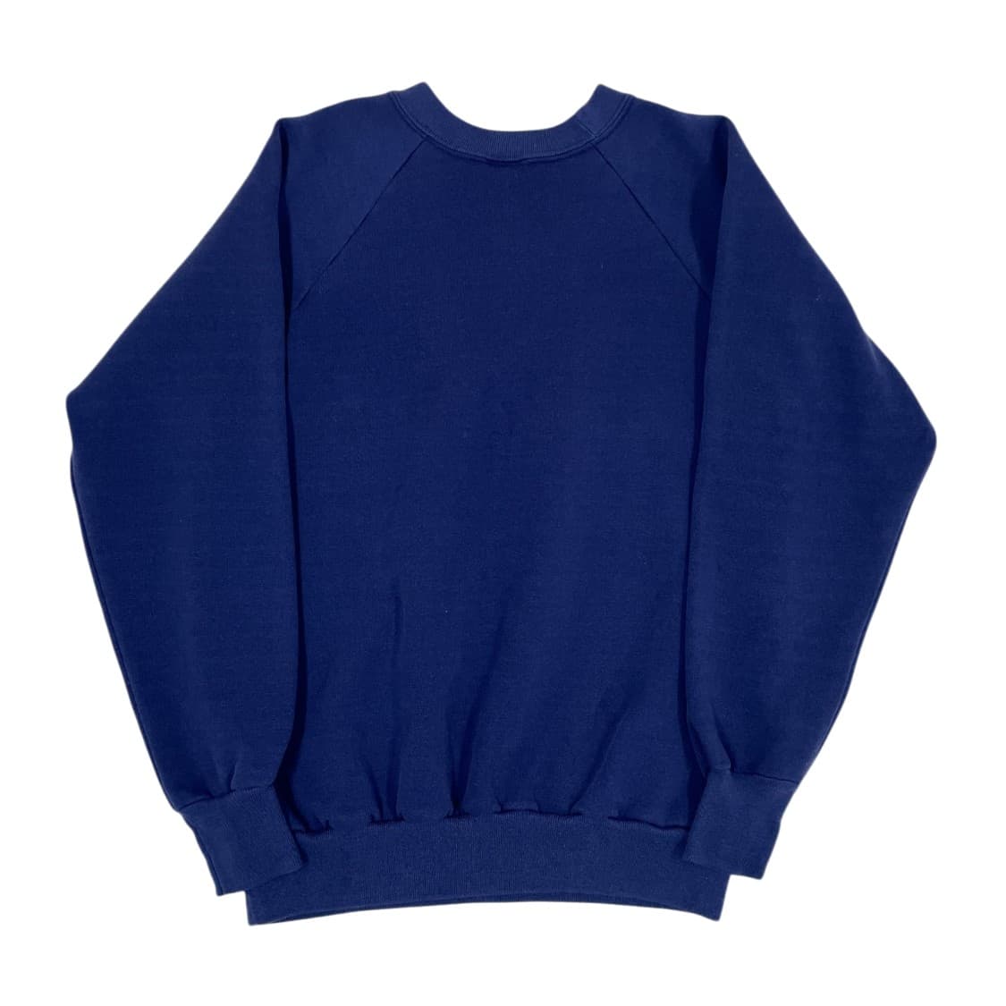 [L] 90s USA College Style 블랭크 스웻셔츠 네이비 상품이미지3