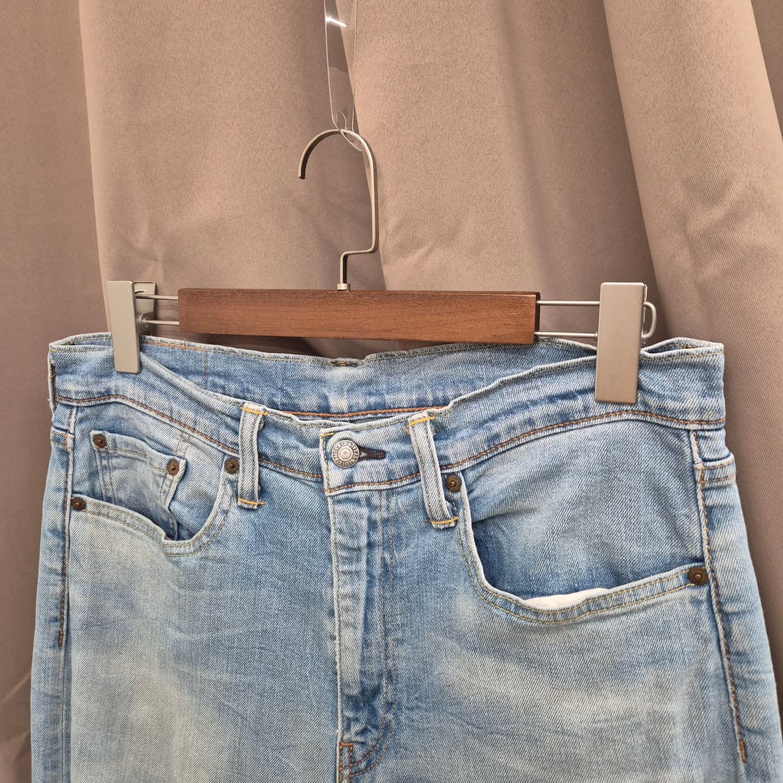 리바이스 522 슬림 테이퍼드 데님 팬츠 32 상품이미지4