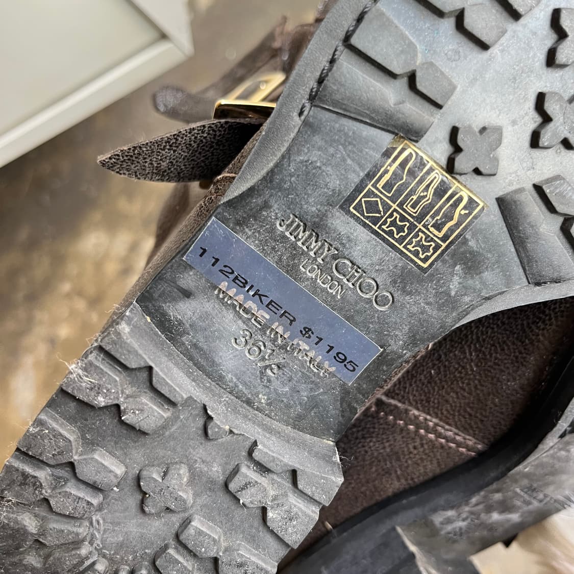 지미츄 글리터 안감 퍼 엔지니어 부츠 상품이미지10