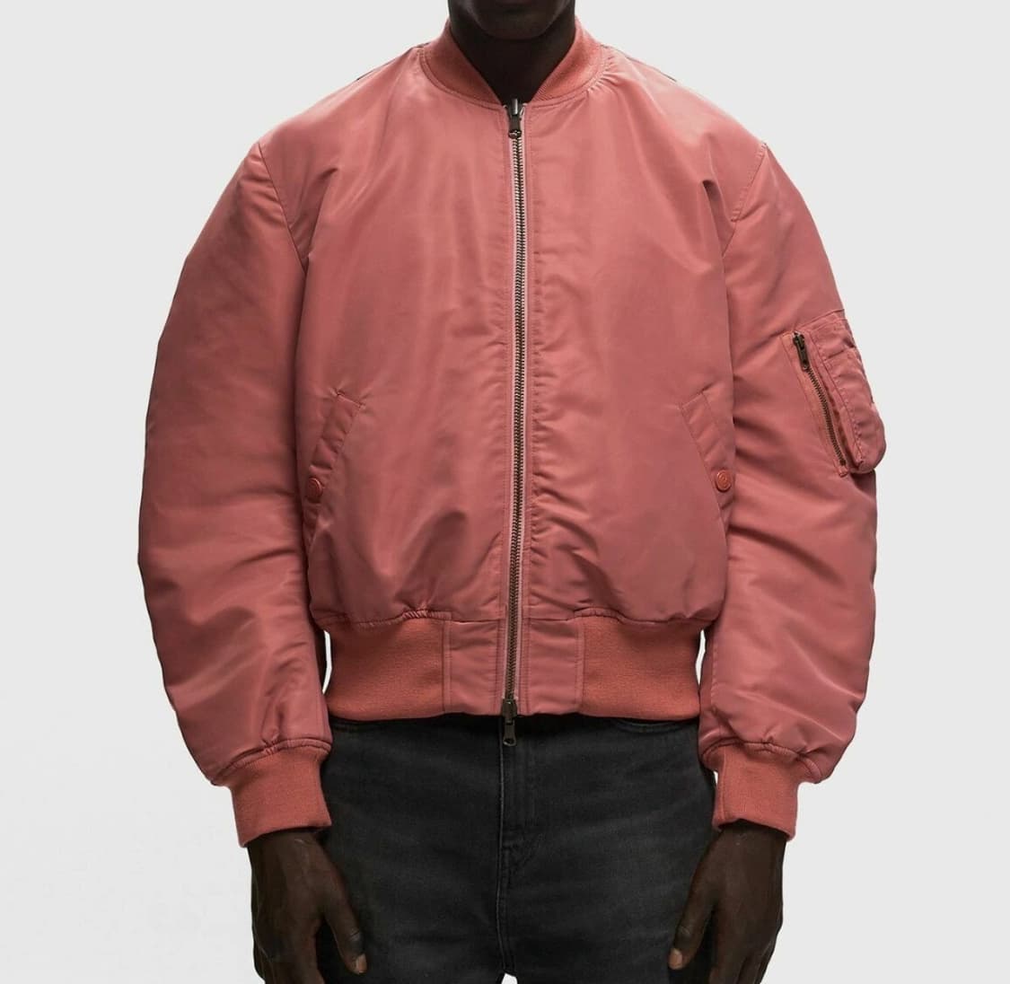 마틴로즈 클래식 봄버 더스티 핑크 상품이미지8