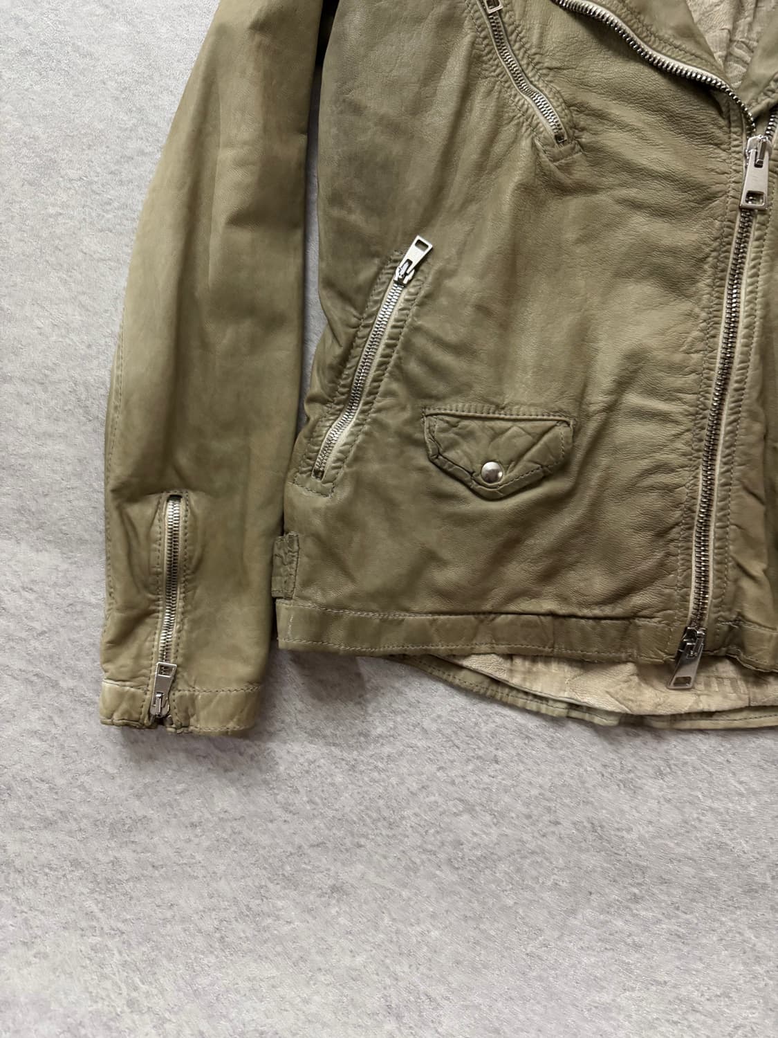 조르지오 브라토 램스킨 라이더 자켓 상품이미지6