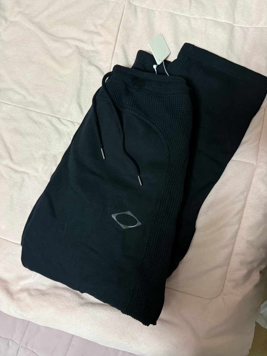 미스치프 트레이닝세트 후드집업&와이드팬츠 와플블랙오호스 상품이미지4