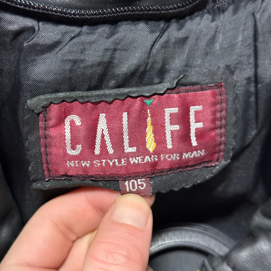 VTG 빈티지 Califf 100% 소가죽 A2 봄버 자켓 상품이미지6