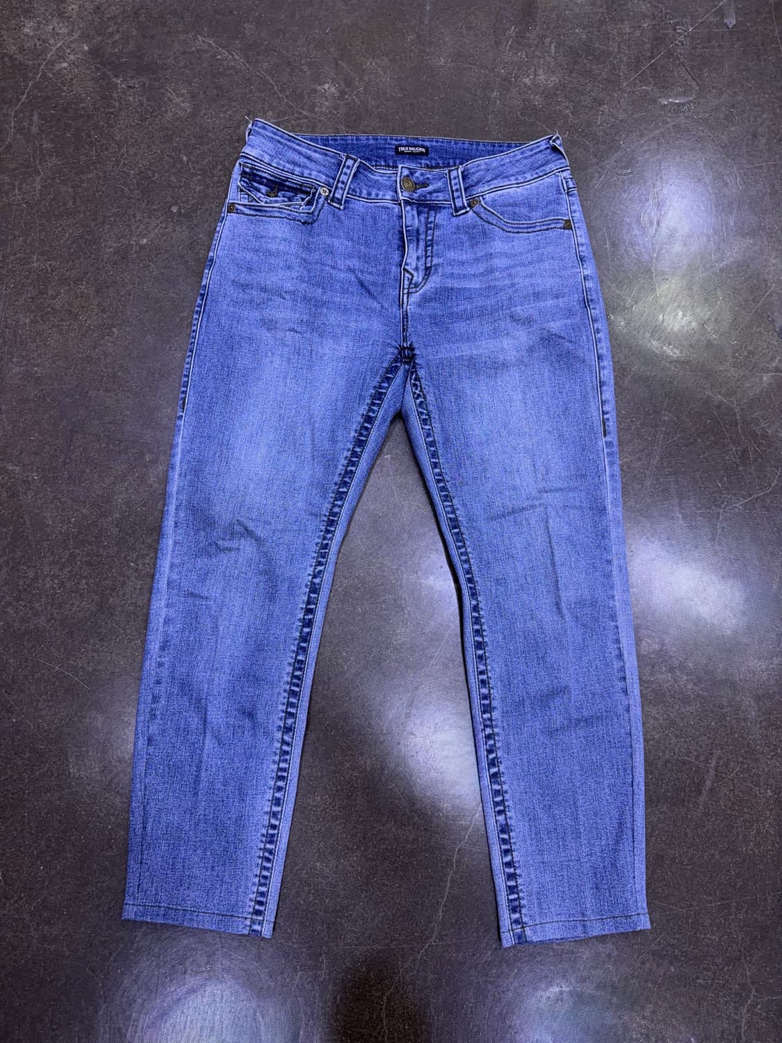 트루릴리젼 스트레치 슬림핏핏 데님팬츠 32 상품이미지1