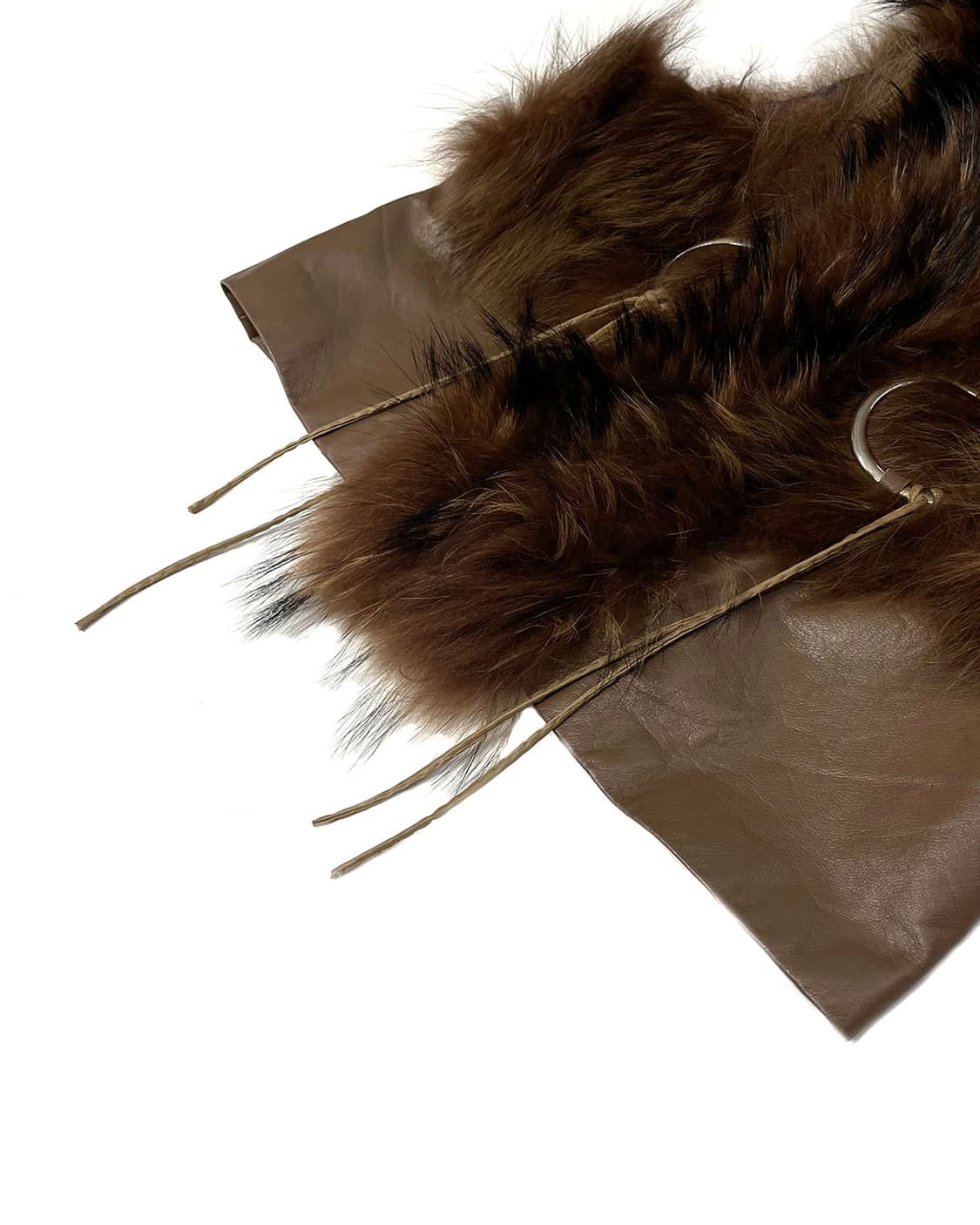 vintage 래빗퍼트리밍 베스트 상품이미지4