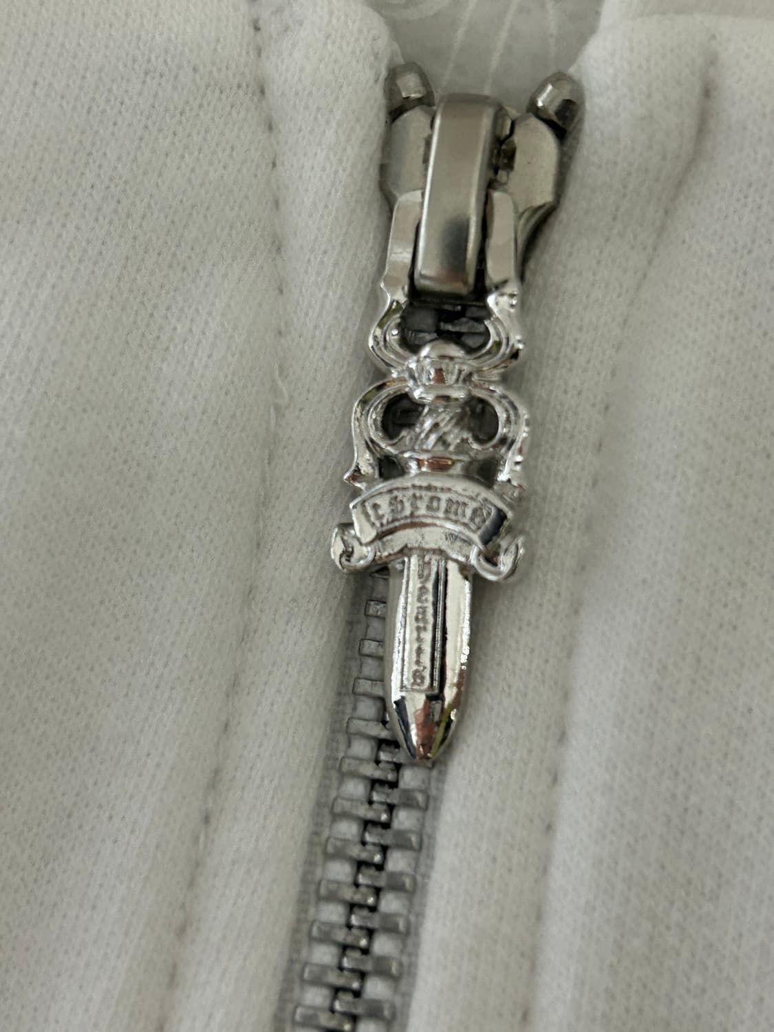 크롬하츠 1988 버티컬 후드집업 블루 화이트 상품이미지5