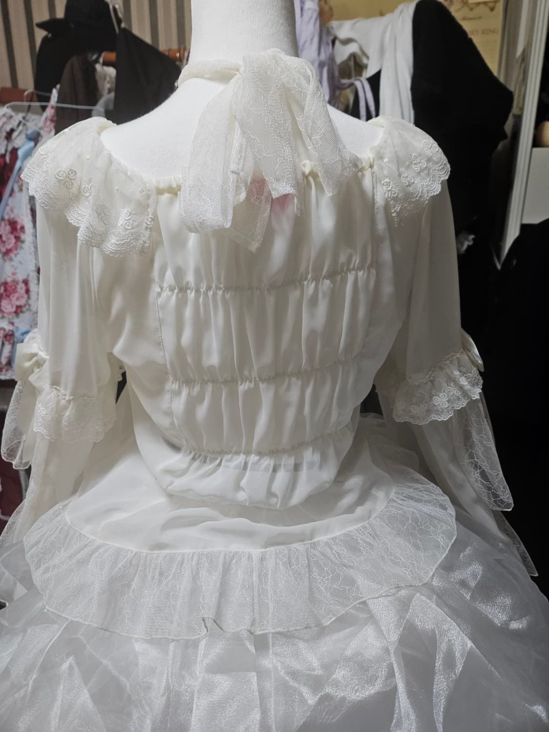 베이비더스탸샤인 쉬폰 블라우스 상품이미지5