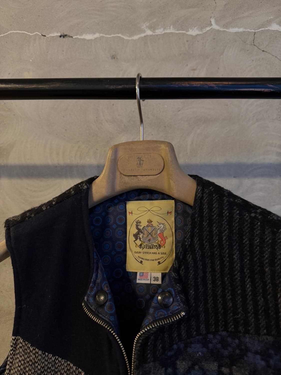 모니탈리 패딩베스트 남성100 상품이미지2