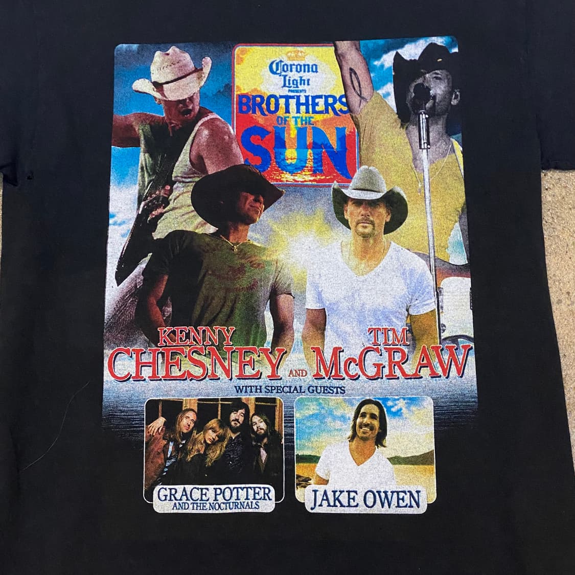 미국 빈티지 브라더스오브더썬 투어 반팔티 락티셔츠 상품이미지3