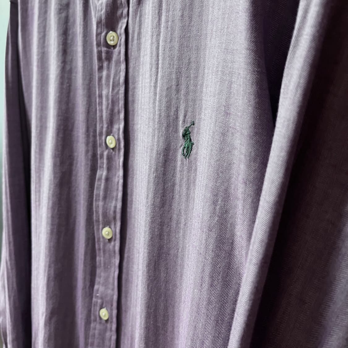 폴로 랄프로렌 헤링본 버튼다운 셔츠 상품이미지6