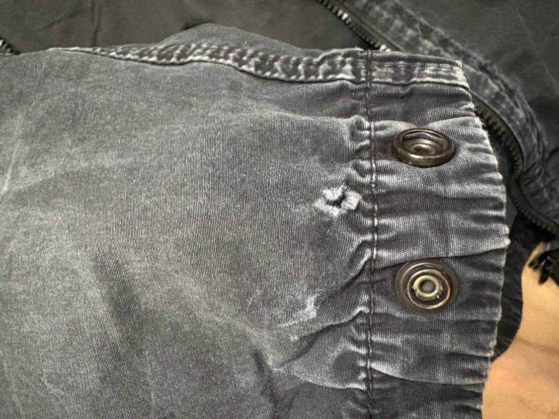 Stone Island 블랙 오버셔츠 XL 상품이미지5