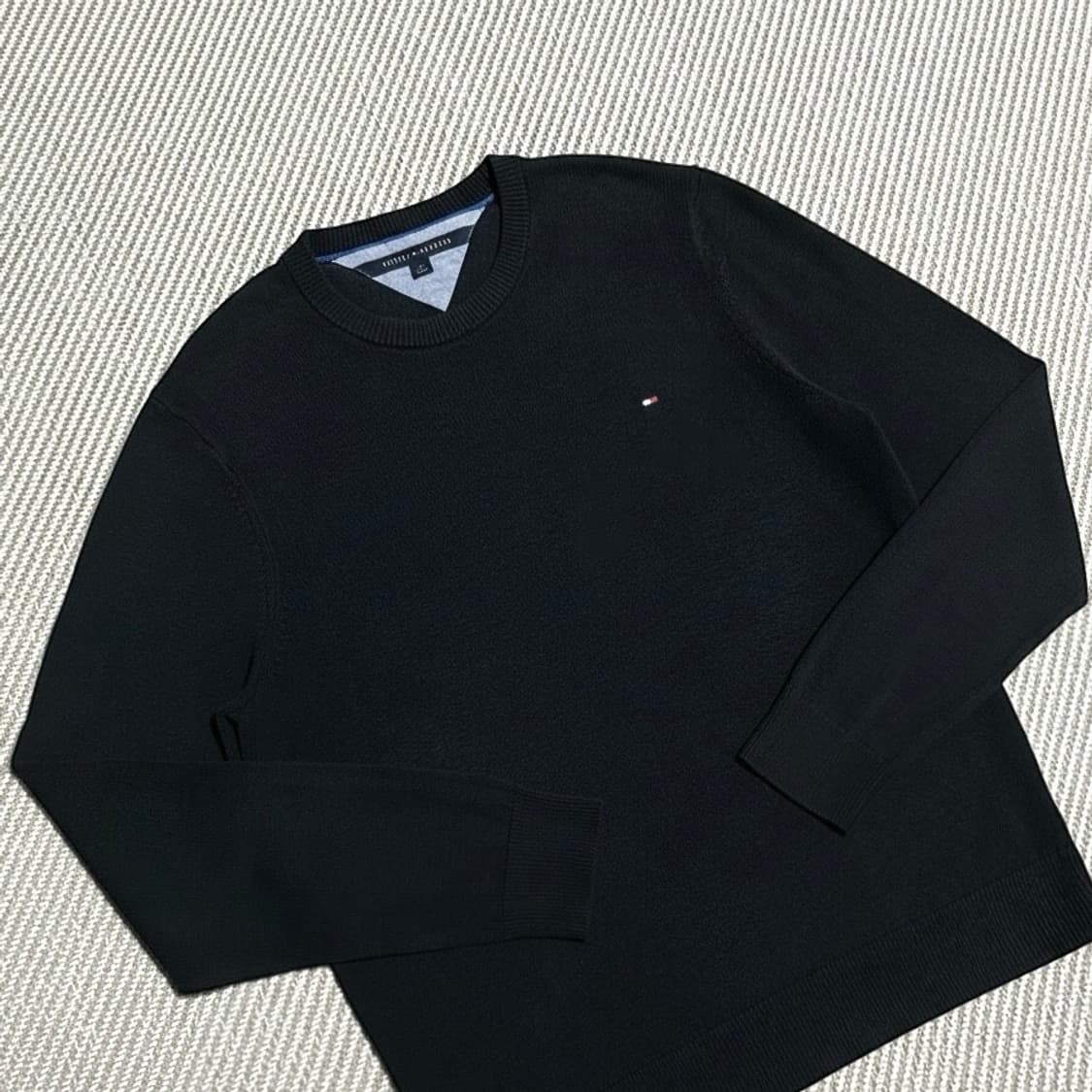 [M] Tommy 타미힐피거 코튼 라운드 니트 상품이미지2