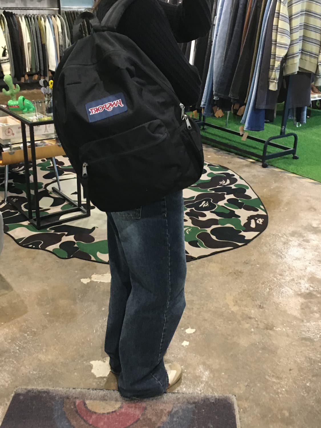 잔스포츠 백팩 블랙 상품이미지6