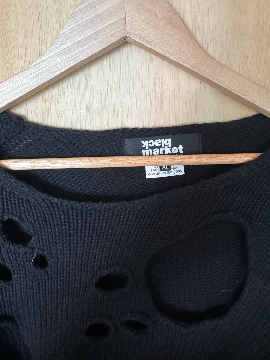 꼼데 레전드 홀니트 2017복각판 xl 상품이미지3