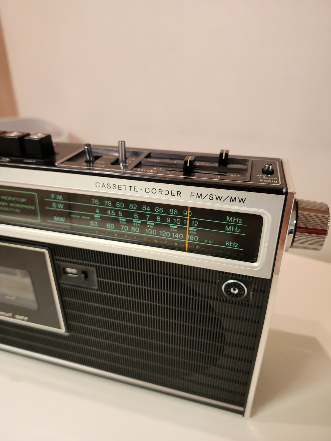 소니 빈티지 카세트 라디오 CF-1450 상품이미지3
