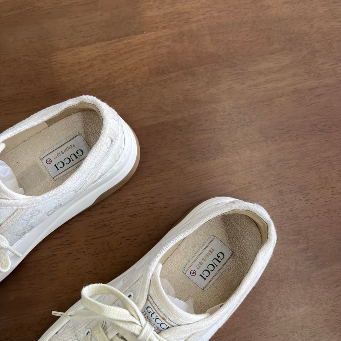 구찌 테니스 스니커즈 7.5 상품이미지4