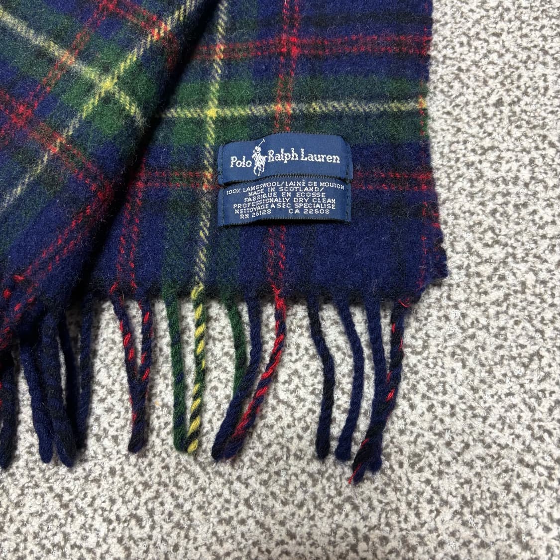 [택포,램스울100] 폴로 랄프로렌 이태리 머플러 목도리 [A+] 상품이미지3