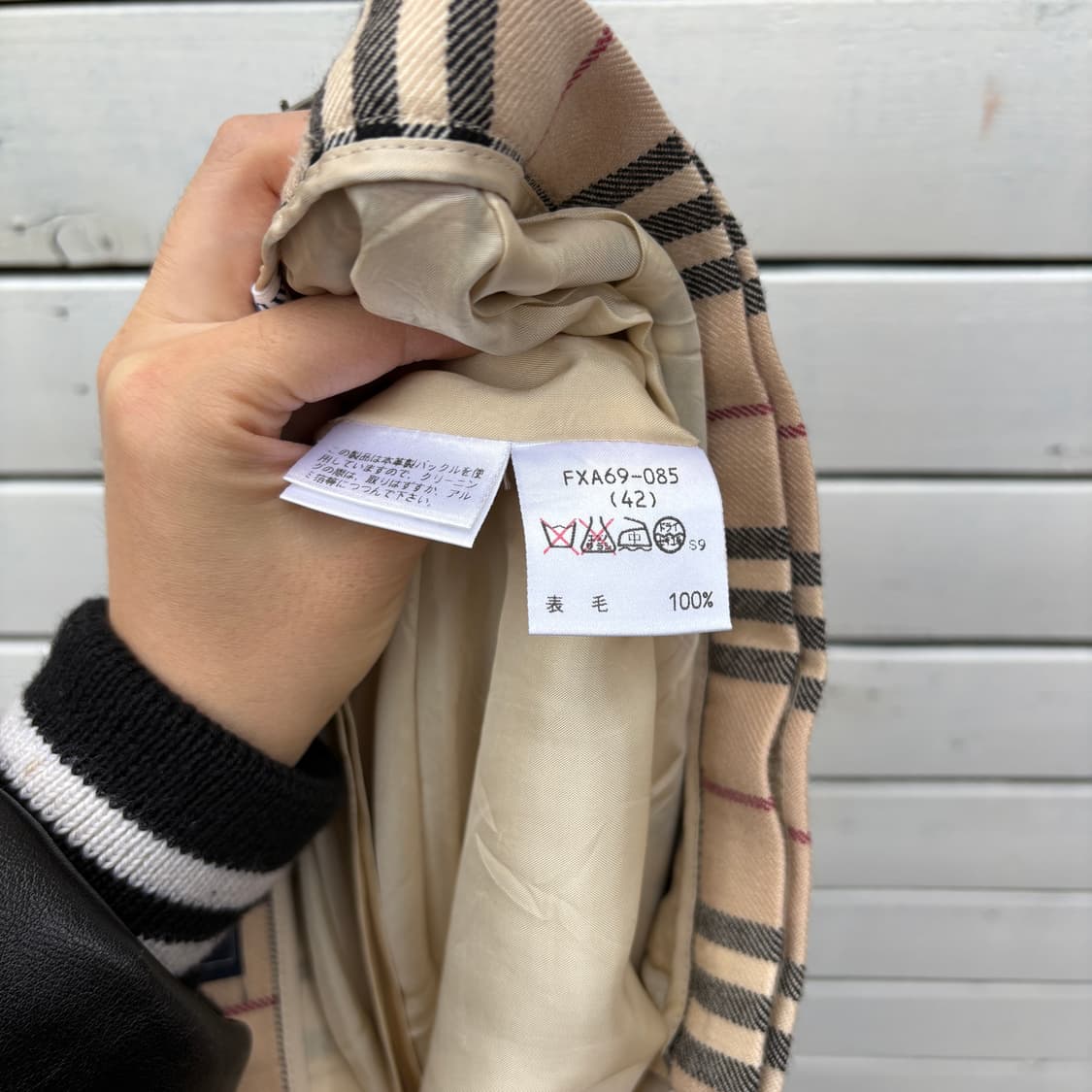 Burberry 버버리 노바체크 랩 스커트 상품이미지7