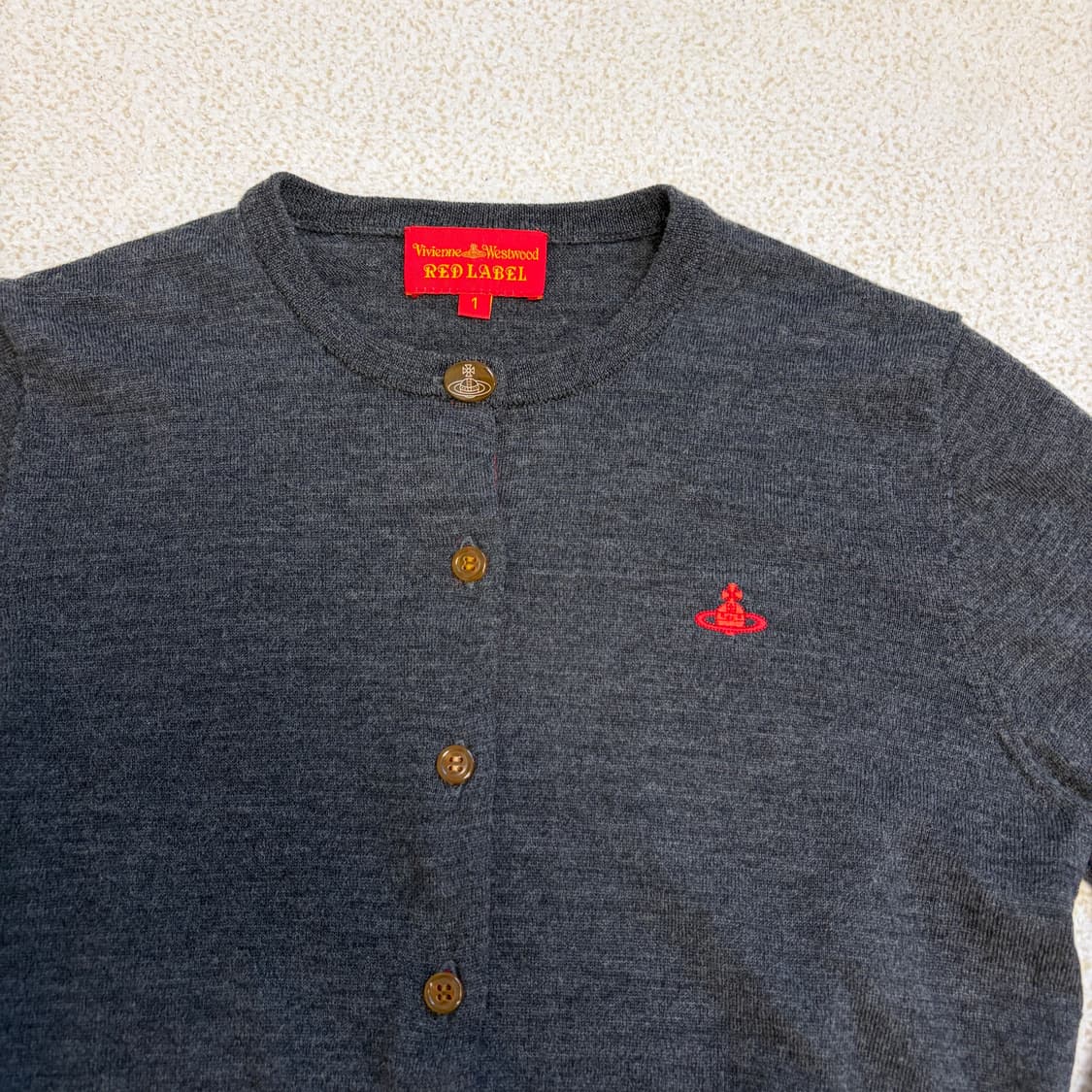 비비안웨스트우드 레드라벨 울 가디건 상품이미지2