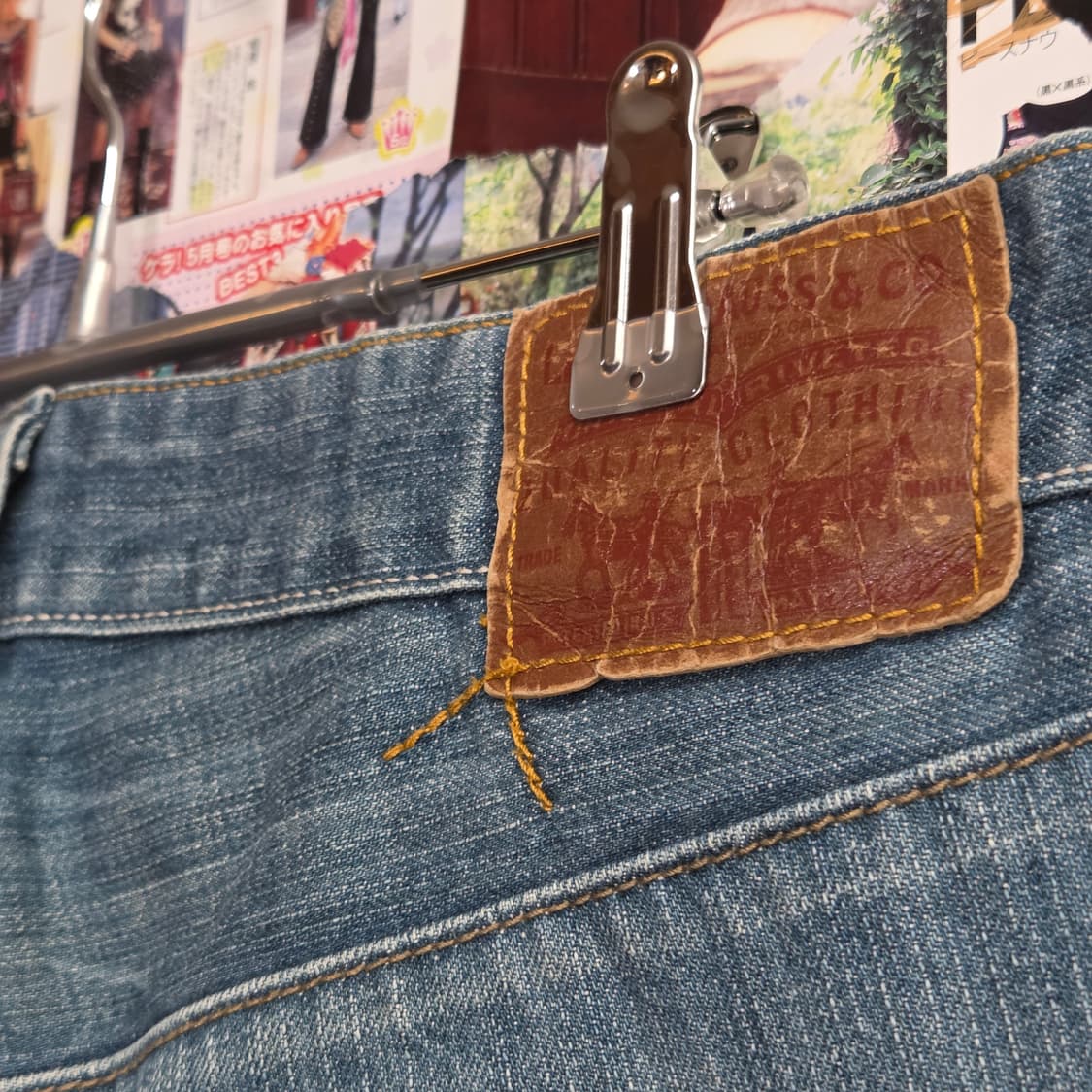 리바이스 블랭크탭 연청 스트레이트 팬츠 상품이미지4