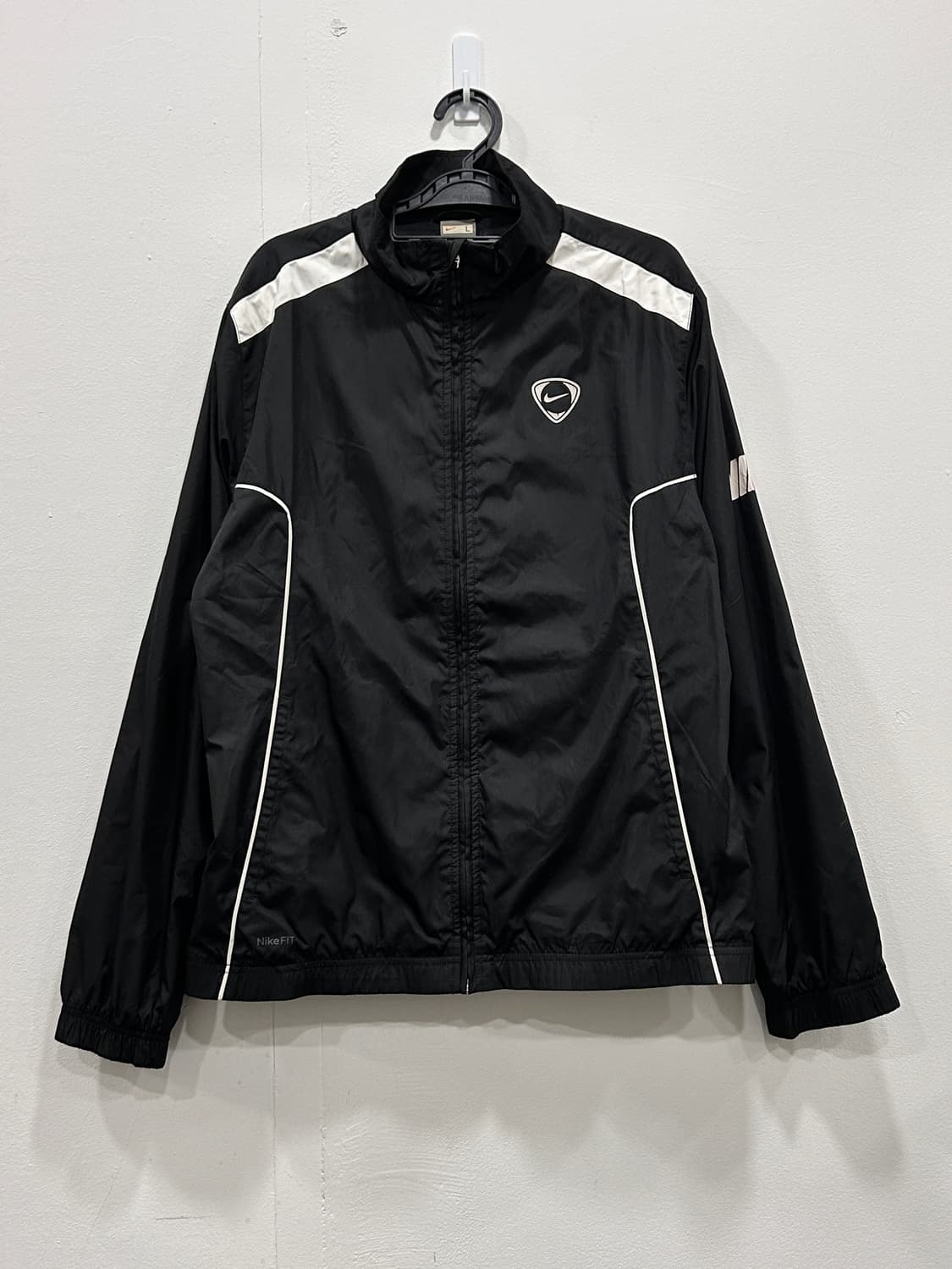나이키 올드스쿨 블랙 바람막이 자켓 L 상품이미지5