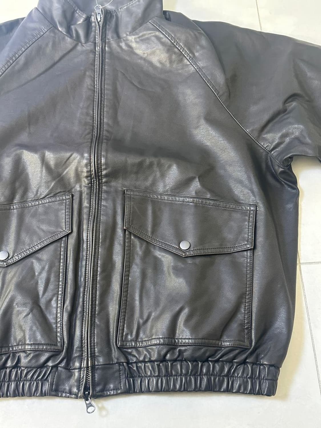 FAKE LEATHER RIDERS JACKET 라이더 재킷 25AW 상품이미지4