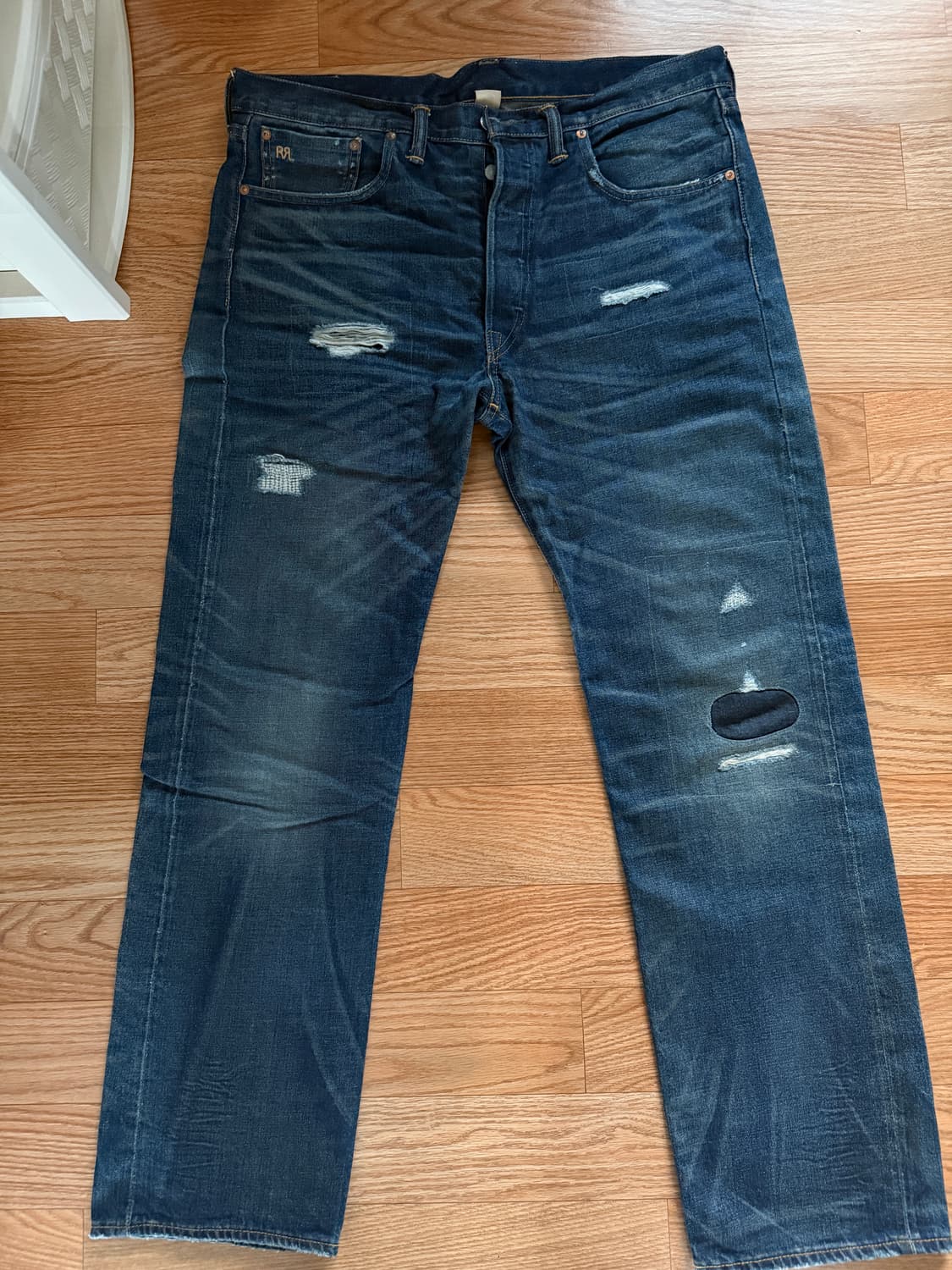 더블알엘 셀비지 진 팬츠 36 상품이미지1