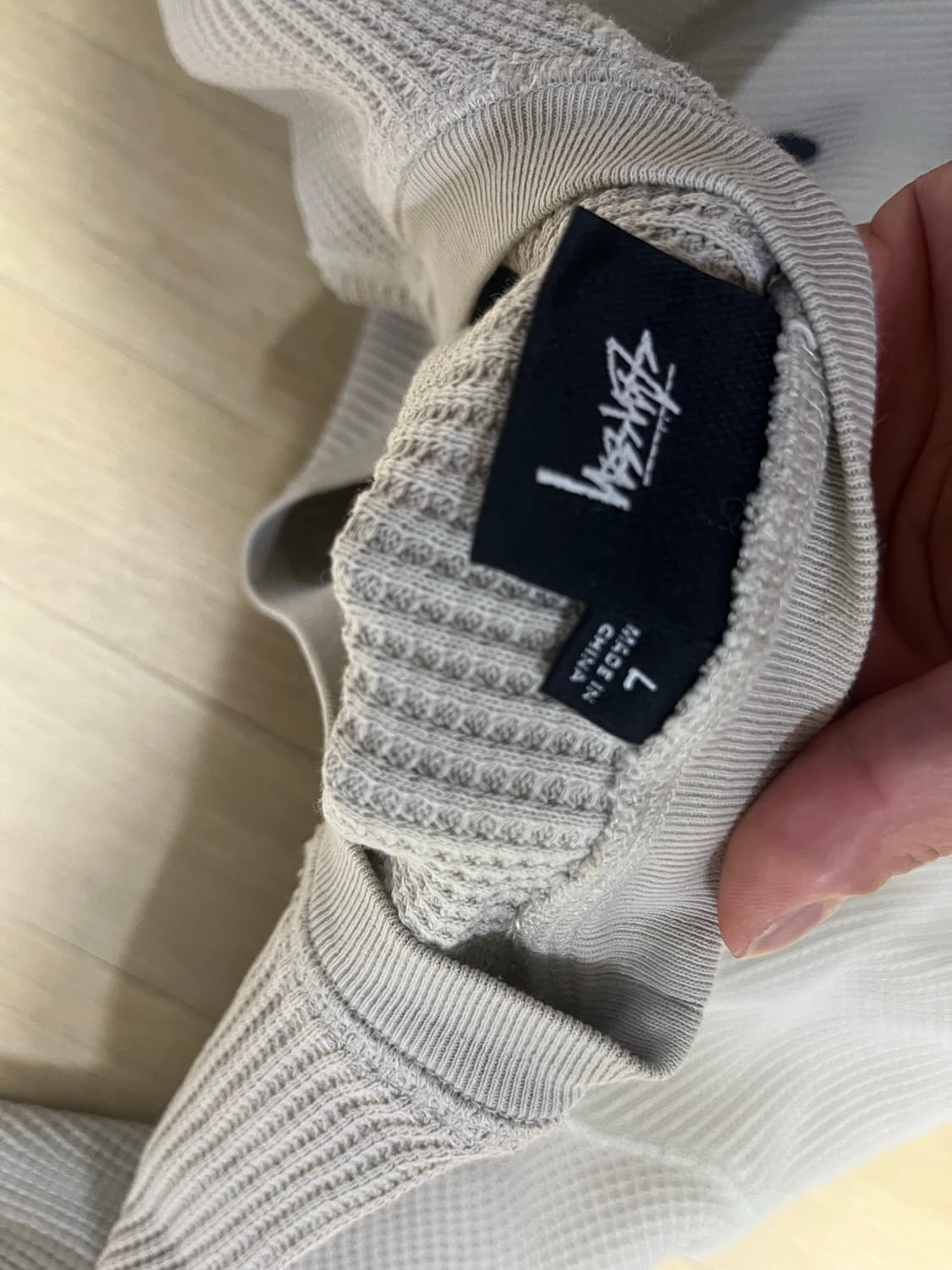 스투시 와플 롱슬리브 상품이미지3