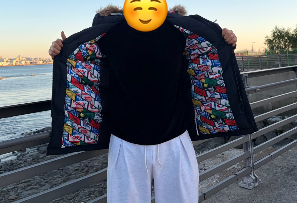 아디다스 파이어버드 벳지다운 하프패딩(100) 상품이미지9