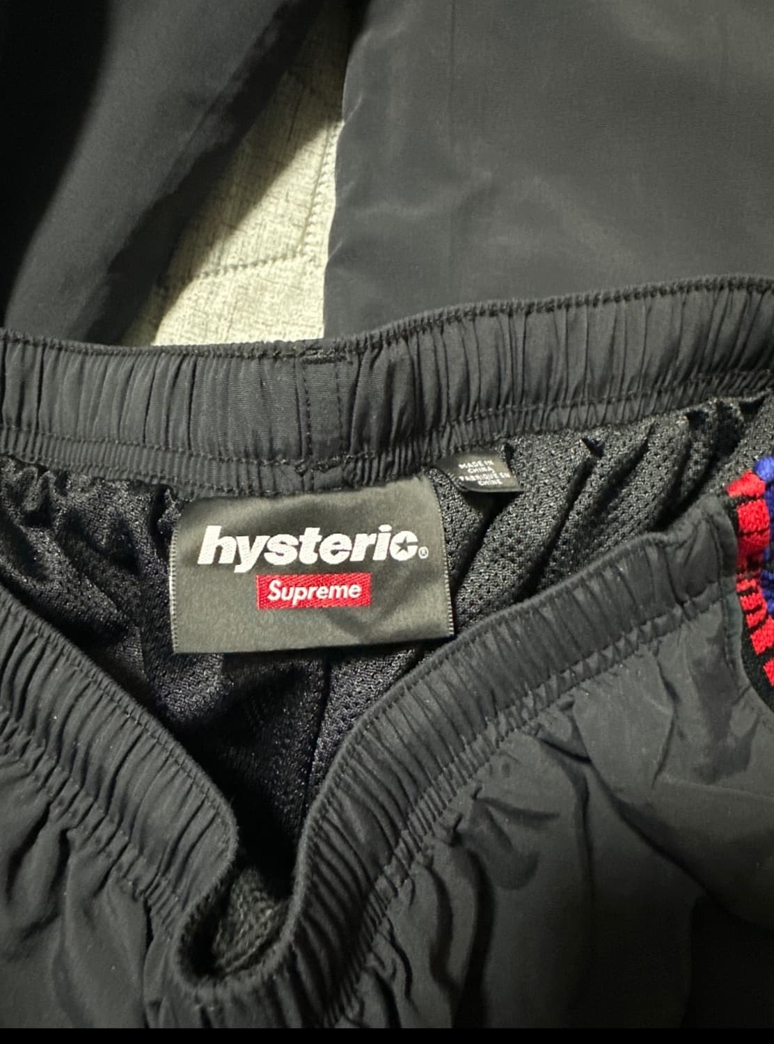 24fw 슈프림 히스테릭글래머 트랙팬츠 블랙 상품이미지3