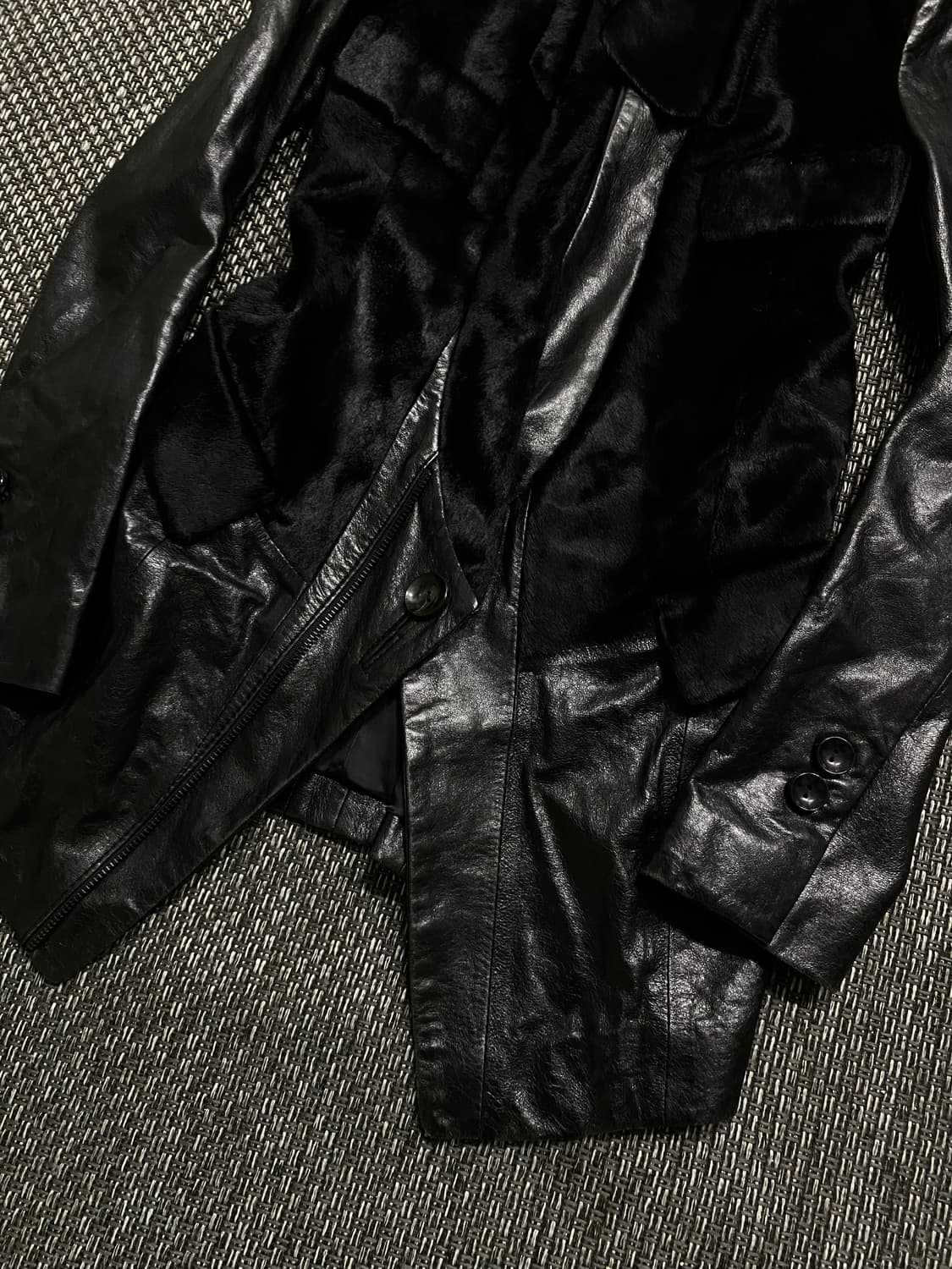 Vkei Mood Calf Hair Trimming Blazer 상품이미지3